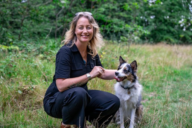 Eve Stanway ja tema koer