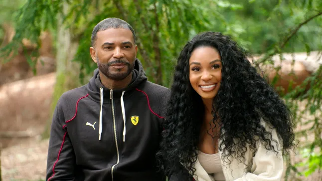 Age of Attraction. (L–R) Jorge Sanchez, Vanelle Fenmou Age of Attraction 102. osas. Kr. Netflixi loal ?? 2026. aasta